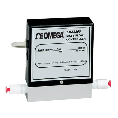 OMEGA奧米佳 FMA3100系列經(jīng)濟型氣體質(zhì)量流量控制器和流量計 適用于潔凈氣體